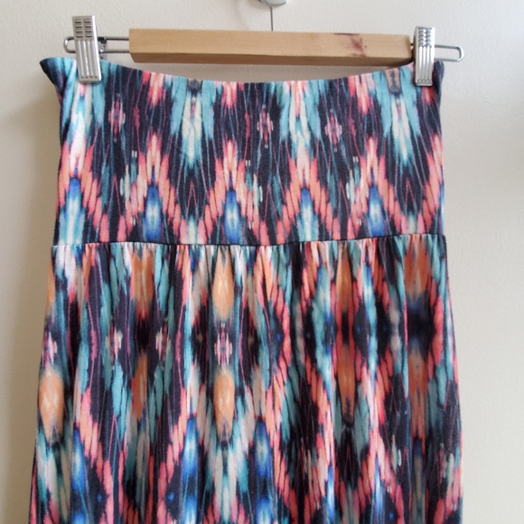 YDE Summer Strapless multi coloured BOHO dress, small size - Picture 3 of 5
